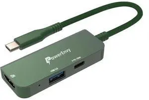 USB-C Hub 3-in-1 by - 100W PD Charging 4K HDMI USB 3.0 Port (5Gbps) Aluminum Portable Adapter for MacBook Pro/Air iPad Pro XPS & More USB-C Hub 3-in-1 by - 100W PD Charging 4K HDMI USB 3.0 Port (5Gbps) Aluminum Portable Adapter for MacBook Pro/Air iPad Pro XPS & More