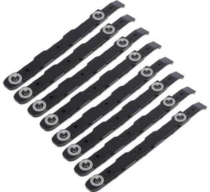 8 Pack Chassis Hard Drive Mounting Plastic Rails Chassis Hard Drive Rails Black 8 Pack Chassis Hard Drive Mounting Plastic Rails Chassis Hard Drive Rails Black