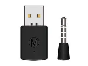 Bluetooth Receiver Wireless Headset Headphone Adapter with Mic Bluetooth 4.0 Dongle USB Adapter USB Dongle for PS4 Black Bluetooth Receiver Wireless Headset Headphone Adapter with Mic Bluetooth 4.0 Dongle USB Adapter USB Dongle for PS4 Black