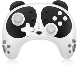 Wireless Pro Controller for Nintendo Switch, STOGA Panda Switch Controller with NFC Wake-up Function, Compatible with Switch Lite/PC, Support Motion Control Turbo Vibration 2021 New Wireless Pro Controller for Nintendo Switch, STOGA Panda Switch Controller with NFC Wake-up Function, Compatible with Switch Lite/PC, Support Motion Control Turbo Vibration 2021 New