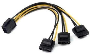 FOR 5 X 3 X Molex 4 Pin To 6-Pin PCI Express Video Card Pci-E ATX PSU Power Converter Cable Molex To Pcie 6 Pin To 4 Pin FOR 5 X 3 X Molex 4 Pin To 6-Pin PCI Express Video Card Pci-E ATX PSU Power Converter Cable Molex To Pcie 6 Pin To 4 Pin