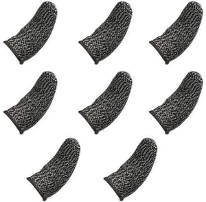 Finger Sleeves For Gaming Mobile Game Contact Screen Finger Cot Smooth Thin Anti-Sweat For PUBG Mobile Games(8 Pcs) Finger Sleeves For Gaming Mobile Game Contact Screen Finger Cot Smooth Thin Anti-Sweat For PUBG Mobile Games(8 Pcs)