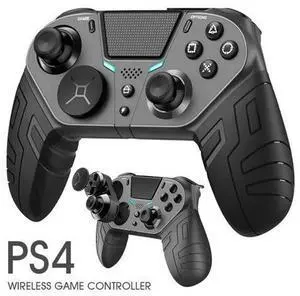 WISDUM Wireless Game Gamepad For PS4 Elite/Slim/Pro Dualshock 4 Controller With Programmable Back Button Support Turbo WISDUM Wireless Game Gamepad For PS4 Elite/Slim/Pro Dualshock 4 Controller With Programmable Back Button Support Turbo
