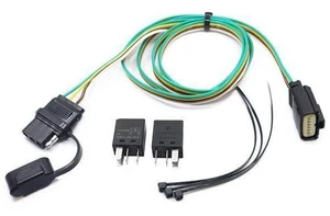 CARROFIX Custom Fit Vehicle-Side Wiring Harness with 4-Pole Flat Trailer Connector for Chevy Equinox/GMC Terrain CARROFIX Custom Fit Vehicle-Side Wiring Harness with 4-Pole Flat Trailer Connector for Chevy Equinox/GMC Terrain