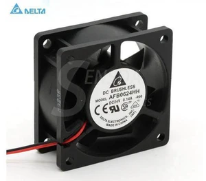 Delta AFB0624HH 60*60*25mm DC 24V 0.14A 5000RPM dual ball beraing Cooling fan Delta AFB0624HH 60*60*25mm DC 24V 0.14A 5000RPM dual ball beraing Cooling fan