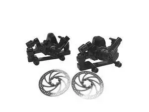 Mountain Bike Brake Disc Brake Bicycle Mechanical Disc Brake Set for Mountain Bike Pushes Caliper Piston with Rotor Mountain Bike Brake Disc Brake Bicycle Mechanical Disc Brake Set for Mountain Bike Pushes Caliper Piston with Rotor