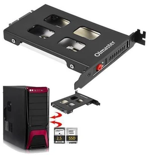 Oimaster Pci Mobile Rack Enclosure Hard Disk Drive Case Box For 2.5 Inch Sata Sdd Hdd Adapter Oimaster Pci Mobile Rack Enclosure Hard Disk Drive Case Box For 2.5 Inch Sata Sdd Hdd Adapter