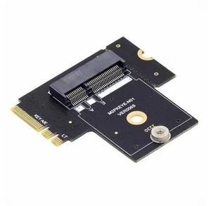 NGFF Key A+E PCI Express Male to Female Right Angled 90 Degree Low Profile Adapter Extension Card Riser NGFF Key A+E PCI Express Male to Female Right Angled 90 Degree Low Profile Adapter Extension Card Riser