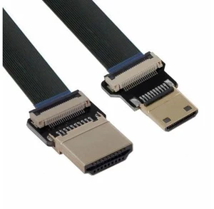 CYFPV Mini HDMI Male to HDMI Male FPC Flat Cable 1080P for FPV HDTV Multicopter Aerial Photography (0.5M) CYFPV Mini HDMI Male to HDMI Male FPC Flat Cable 1080P for FPV HDTV Multicopter Aerial Photography (0.5M)