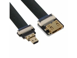 CYFPV Mini HDMI Female to Micro HDMI Male Extension FPC Flat Cable 1080P for FPV HDTV Multicopter Aerial Photography (0.5M) CYFPV Mini HDMI Female to Micro HDMI Male Extension FPC Flat Cable 1080P for FPV HDTV Multicopter Aerial Photography (0.5M)
