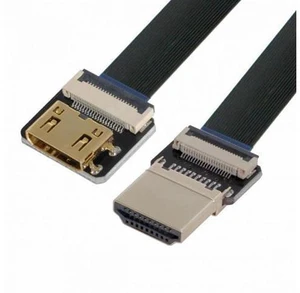 CYFPV HDMI Male to Mini HDMI Female Extension FPC Flat Cable 1080P for FPV HDTV Multicopter Aerial Photography (0.3M) CYFPV HDMI Male to Mini HDMI Female Extension FPC Flat Cable 1080P for FPV HDTV Multicopter Aerial Photography (0.3M)