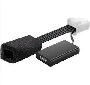 The 10-pin car recorder power adapter for modern Kia models can be connected to the hidden wire of the rearview mirror. The 10-pin car recorder power adapter for modern Kia models can be connected to the hidden wire of the rearview mirror.