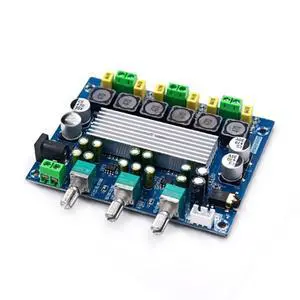 TPA3116 Digital Power Amplifier Board - 21 channels, 2 x 50 W + 100 W Class D High-Fidelity Flat-Surface Surround Sound TPA3116 Digital Power Amplifier Board - 21 channels, 2 x 50 W + 100 W Class D High-Fidelity Flat-Surface Surround Sound