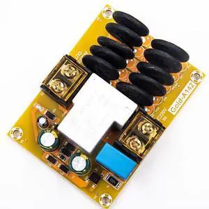 Gold-A142 5000-watt high-power power board, A-level amplifier transformer, shock resistance and delay protection board Gold-A142 5000-watt high-power power board, A-level amplifier transformer, shock resistance and delay protection board