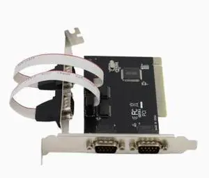 Desktop PC PCI serial card - 4 COM ports. PCI to COM 9-pin RS232 expansion card. Desktop PC PCI serial card - 4 COM ports. PCI to COM 9-pin RS232 expansion card.