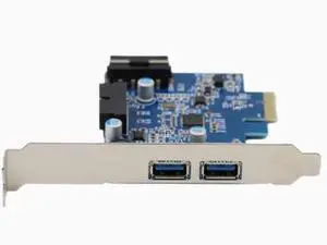 Desktop PC PCI-E to Dual-Port USB 3.0 + 20-pin Expansion Card NEC Adapter Card Desktop PC PCI-E to Dual-Port USB 3.0 + 20-pin Expansion Card NEC Adapter Card
