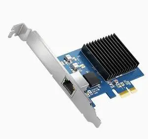 The PCIe 10GX1 Ethernet port Gigabit network card RTL8127 supports diskless boot / network wake-up for server-specific purposes. The PCIe 10GX1 Ethernet port Gigabit network card RTL8127 supports diskless boot / network wake-up for server-specific purposes.