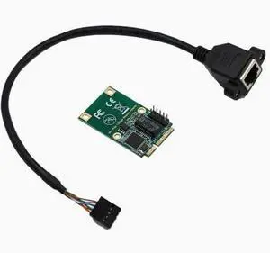 Mini PCI-E Gigabit Network Card - Mini PCIe 1000M RJ45 LAN i82583 Gigabit Single Electrical Port Mini PCI-E Gigabit Network Card - Mini PCIe 1000M RJ45 LAN i82583 Gigabit Single Electrical Port