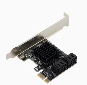 4-port PCI-E to SATA 3.0 expansion card, SATA 3.0 adapter, desktop hard drive expansion card, SATA 6GB interface 4-port PCI-E to SATA 3.0 expansion card, SATA 3.0 adapter, desktop hard drive expansion card, SATA 6GB interface