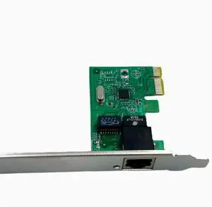 PCI-E single-port Gigabit Ethernet network card RTL8111 desktop computer RJ45 dual-filter driver-free PCI-E single-port Gigabit Ethernet network card RTL8111 desktop computer RJ45 dual-filter driver-free
