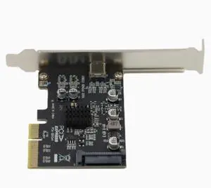 PCIe to Type C USB 3.2 driver-free expansion card with 20 Gbps conversion, ASM3242 desktop computer Gen2×2 PCIe to Type C USB 3.2 driver-free expansion card with 20 Gbps conversion, ASM3242 desktop computer Gen2×2