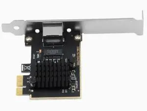 PCIE Gigabit network card, 2.5G desktop computer has built-in wired Ethernet and independent 2500M software router RTL8125 PCIE Gigabit network card, 2.5G desktop computer has built-in wired Ethernet and independent 2500M software router RTL8125