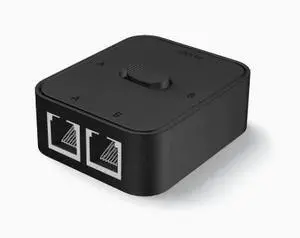 Gigabit network switcher, RJ45 power-free network cable sharing device for internal and external networks, passive device for random black-and-white transmission Gigabit network switcher, RJ45 power-free network cable sharing device for internal and external networks, passive device for random black-and-white transmission