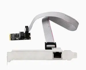 M.2 single-port 2.5G gigabit network card 2500M Ethernet gaming network adapter (B+M Key) M.2 single-port 2.5G gigabit network card 2500M Ethernet gaming network adapter (B+M Key)