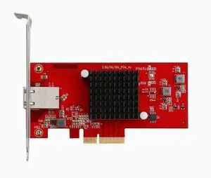 PCIe 3.0 - 4X Gigabit Single Electrical Port Network Card AQC107 Desktop Server PCIe Electrical Port Network Card PCIe 3.0 - 4X Gigabit Single Electrical Port Network Card AQC107 Desktop Server PCIe Electrical Port Network Card