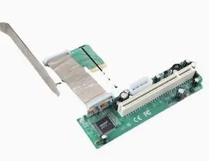 PCIe to PCI adapter PCIe to PCI slot expansion card supports capture card, tax card, and creation card. PCIe to PCI adapter PCIe to PCI slot expansion card supports capture card, tax card, and creation card.