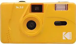 SOEWIOU Kodak M35 35mm Film Camera (Yellow) - Focus Free, Reusable, Built in Flash, Easy to Use SOEWIOU Kodak M35 35mm Film Camera (Yellow) - Focus Free, Reusable, Built in Flash, Easy to Use