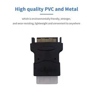 Molex to SATA Power Adapter, SATA Male to 4Pin Female Power Adapter Converter Connect for Hard Drives (2 Pack) Molex to SATA Power Adapter, SATA Male to 4Pin Female Power Adapter Converter Connect for Hard Drives (2 Pack)