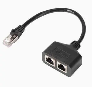 One-port two/three/four network cable splitter RJ45 one-port three-extension cable one-port two Ethernet adapter One-port two/three/four network cable splitter RJ45 one-port three-extension cable one-port two Ethernet adapter