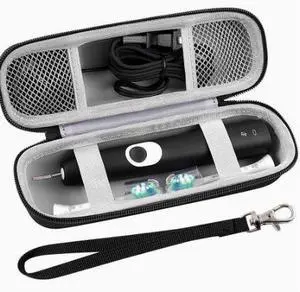 Electric toothbrush storage bag - compact and mini, designed for travel protection and portability. Specialized and portable EVA electric toothbrush storage box. Electric toothbrush storage bag - compact and mini, designed for travel protection and portability. Specialized and portable EVA electric toothbrush storage box.