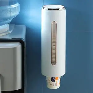 Cup Dispenser Wall Mount, Fit 6oz - 9oz Dixie Cup Dispenser Wall Mount, 11" Tube Length Water Dispenser Cup Holder, Cup Dispenser for Water Cooler, for Home, Office, Hospital, Gym (Color : White) Cup Dispenser Wall Mount, Fit 6oz - 9oz Dixie Cup Dispenser Wall Mount, 11" Tube Length Water Dispenser Cup Holder, Cup Dispenser for Water Cooler, for Home, Office, Hospital, Gym (Color : White)