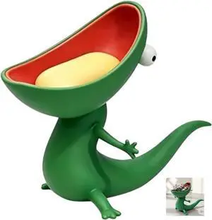 Large Mouthed Lizard Soap Box with Drainage Hole, Soap Dish Holder
Self Draining Anti Slip Resin Soap Rack And Multifunctional Storage Tray Are Ideal Housewarming Novelty Gifts Large Mouthed Lizard Soap Box with Drainage Hole, Soap Dish Holder
Self Draining Anti Slip Resin Soap Rack And Multifunctional Storage Tray Are Ideal Housewarming Novelty Gifts