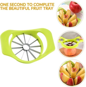 Thickened Stainless Steel Fruit Cutter, Multi-Purpose Apple Divider & Corer, Fruit Slicer Segmented Cutter with Core Remover Tool Thickened Stainless Steel Fruit Cutter, Multi-Purpose Apple Divider & Corer, Fruit Slicer Segmented Cutter with Core Remover Tool