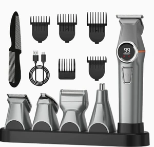 Magnetic suction new model hair clipper multi-functional five-in-one rechargeable household electric trimmer professional beauty set hair clipper Magnetic suction new model hair clipper multi-functional five-in-one rechargeable household electric trimmer professional beauty set hair clipper
