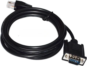 DB9 Pin to RJ50 10P10C Serial Communication Cable COM Port Adapter for RS232 Connectivity with Haishi POS Cash Registers(1.8 Meters) DB9 Pin to RJ50 10P10C Serial Communication Cable COM Port Adapter for RS232 Connectivity with Haishi POS Cash Registers(1.8 Meters)