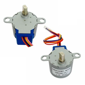 1Set 24BYJ48 DC 12V Motor Reducing Stepping Stepper Motor 24BYJ48 Step Motor 1Set 24BYJ48 DC 12V Motor Reducing Stepping Stepper Motor 24BYJ48 Step Motor