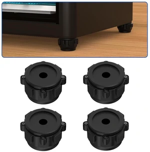 Panda Cushion XP 3D Printer Shock-Absorbing Feet for Snapmaker U1, Bambu-Lab P1P, P1S, P2S, X1E, X1C, X2D High-Quality Large Bearing Ball Design, Shock Absorption Stable, Quiet and Built to Last Panda Cushion XP 3D Printer Shock-Absorbing Feet for Snapmaker U1, Bambu-Lab P1P, P1S, P2S, X1E, X1C, X2D High-Quality Large Bearing Ball Design, Shock Absorption Stable, Quiet and Built to Last
