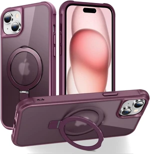 Compatible with iPhone 15 Case with Stand, Burgundy
Military Grade Shockproof, Slim iPhone 15 Phone Cases with Magnetic Ring Compatible with iPhone 15 Case with Stand, Burgundy
Military Grade Shockproof, Slim iPhone 15 Phone Cases with Magnetic Ring
