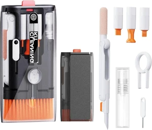 Keyboard Cleaning Kit All in 1 Keyboard Cleaner Laptop Computer Screen Cleaning Brush Cleaning Pen for Airpods Gaming PC Accessories Electronics Clean Tool Cleaning Kit for iPhone/iPad/Monitor Keyboard Cleaning Kit All in 1 Keyboard Cleaner Laptop Computer Screen Cleaning Brush Cleaning Pen for Airpods Gaming PC Accessories Electronics Clean Tool Cleaning Kit for iPhone/iPad/Monitor