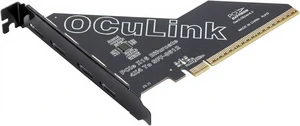 OCuLink PCIe Card, PCIe x16 Bifurcation into 4× PCIe x4 OCuLinkPCIe X16 256Gbps to X4 X4 X4 X4 64Gbps, SFF-8611 SFF-8612 External Graphics Card Adapter for GPU Dock, eGPU OCuLink PCIe Card, PCIe x16 Bifurcation into 4× PCIe x4 OCuLinkPCIe X16 256Gbps to X4 X4 X4 X4 64Gbps, SFF-8611 SFF-8612 External Graphics Card Adapter for GPU Dock, eGPU