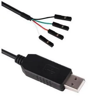 FTDI TTL-232R-3V3 USB to TTL UART Converter Adapter Serial Cable,3.3V, Header 4 Pin, 4 WAY FTDI TTL-232R-3V3 USB to TTL UART Converter Adapter Serial Cable,3.3V, Header 4 Pin, 4 WAY