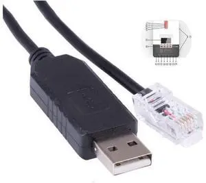 EVURU USB RS232 Serial to RJ12 6P6C Adapter Converter Network Cable Compatible with S-R-N-C ML2430 Solar Charger Mppt Solar Charger Controller EVURU USB RS232 Serial to RJ12 6P6C Adapter Converter Network Cable Compatible with S-R-N-C ML2430 Solar Charger Mppt Solar Charger Controller