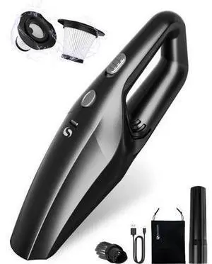 Handheld Vacuum Cordless, Car Vacuums Powerful with Rechargeable Battery, Portable Hand Held Vacuum Cordless with Washable HEPA Filter, Mini Vacuums Kit for Men and Women Handheld Vacuum Cordless, Car Vacuums Powerful with Rechargeable Battery, Portable Hand Held Vacuum Cordless with Washable HEPA Filter, Mini Vacuums Kit for Men and Women