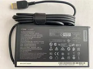 New Genuine Slim Design Lenovo 20V 8.5A 170W AC Adapter For Lenovo ThinkPad P73, Compatible with P/N: SA10R16886, 02DL140, ADL170SCC3A. New Genuine Slim Design Lenovo 20V 8.5A 170W AC Adapter For Lenovo ThinkPad P73, Compatible with P/N: SA10R16886, 02DL140, ADL170SCC3A.
