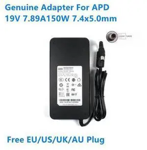 19V 7.89A 149.91W 7.4x5.0mm DA-150D19 AC Power Adapter For APD MSI 150W Laptop Charger Power Supply 19V 7.89A 149.91W 7.4x5.0mm DA-150D19 AC Power Adapter For APD MSI 150W Laptop Charger Power Supply