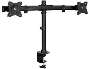 Mount-It! Dual Monitor Mount | Double Monitor Desk Stand Arm | Fits 2 Computer Screens 17 19 20 21 22 24 27 Inch | Two VESA 75 100 Compatible Displays | C-Clamp and Grommet Bases Included Mount-It! Dual Monitor Mount | Double Monitor Desk Stand Arm | Fits 2 Computer Screens 17 19 20 21 22 24 27 Inch | Two VESA 75 100 Compatible Displays | C-Clamp and Grommet Bases Included